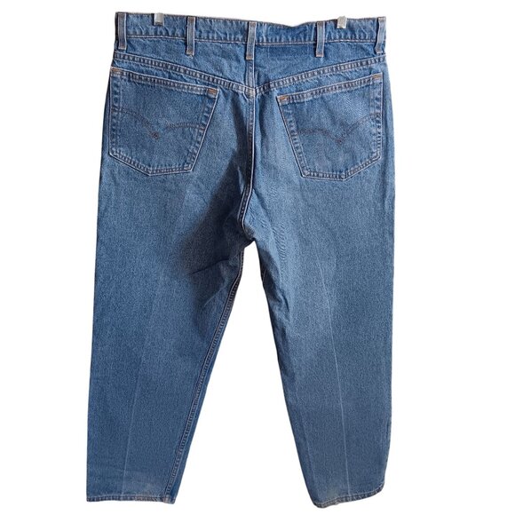38x30 Vintage Mens Levi's 550 Jeans 1990's Relic Relaxed Fit Denim USA - Picture 3 of 10